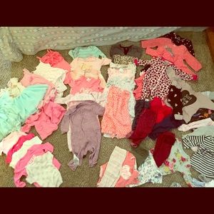 Baby girl clothes 3-6 months